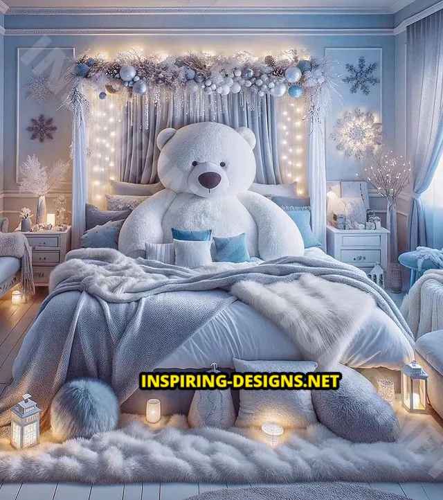 Bear-Shaped Bed