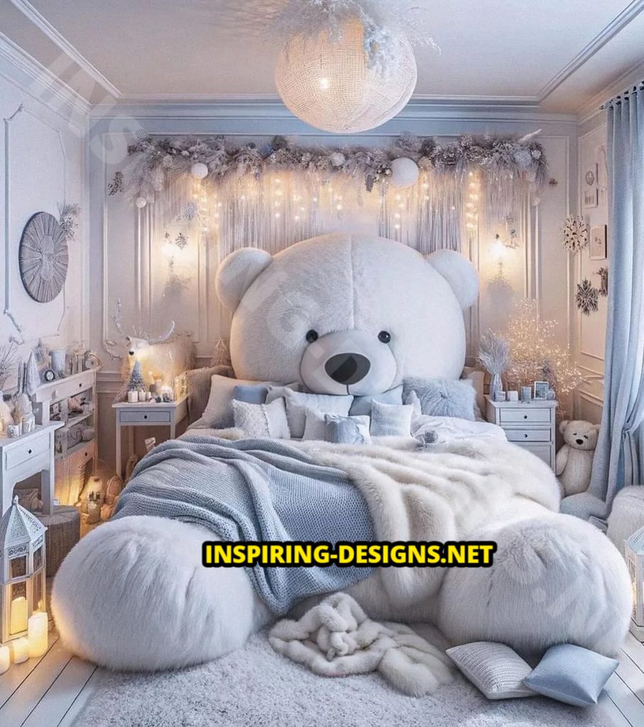 Bear-Shaped Bed