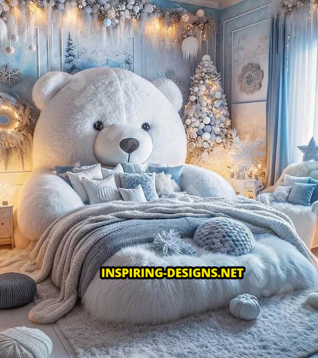 Bear-Shaped Bed