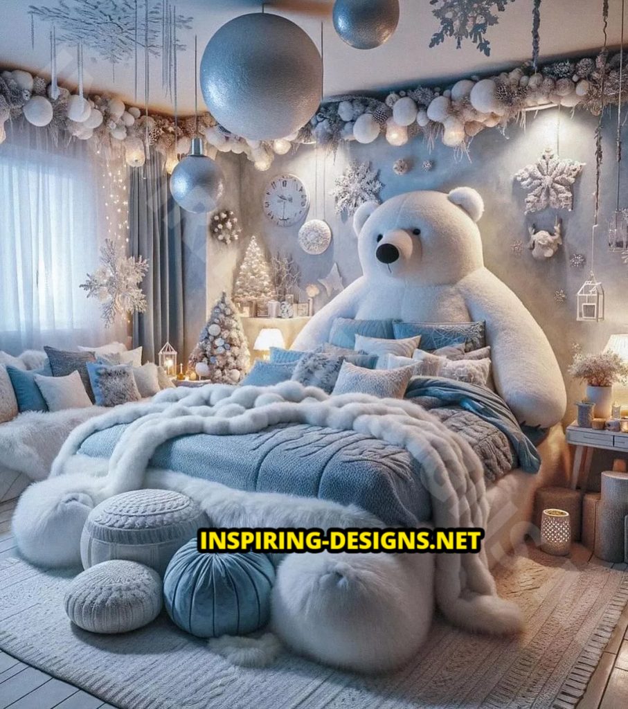 Bear-Shaped Bed