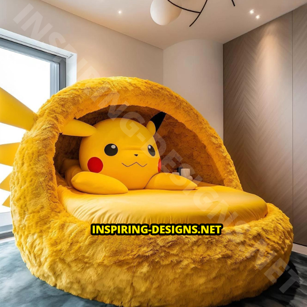 Giant Pikachu Beds