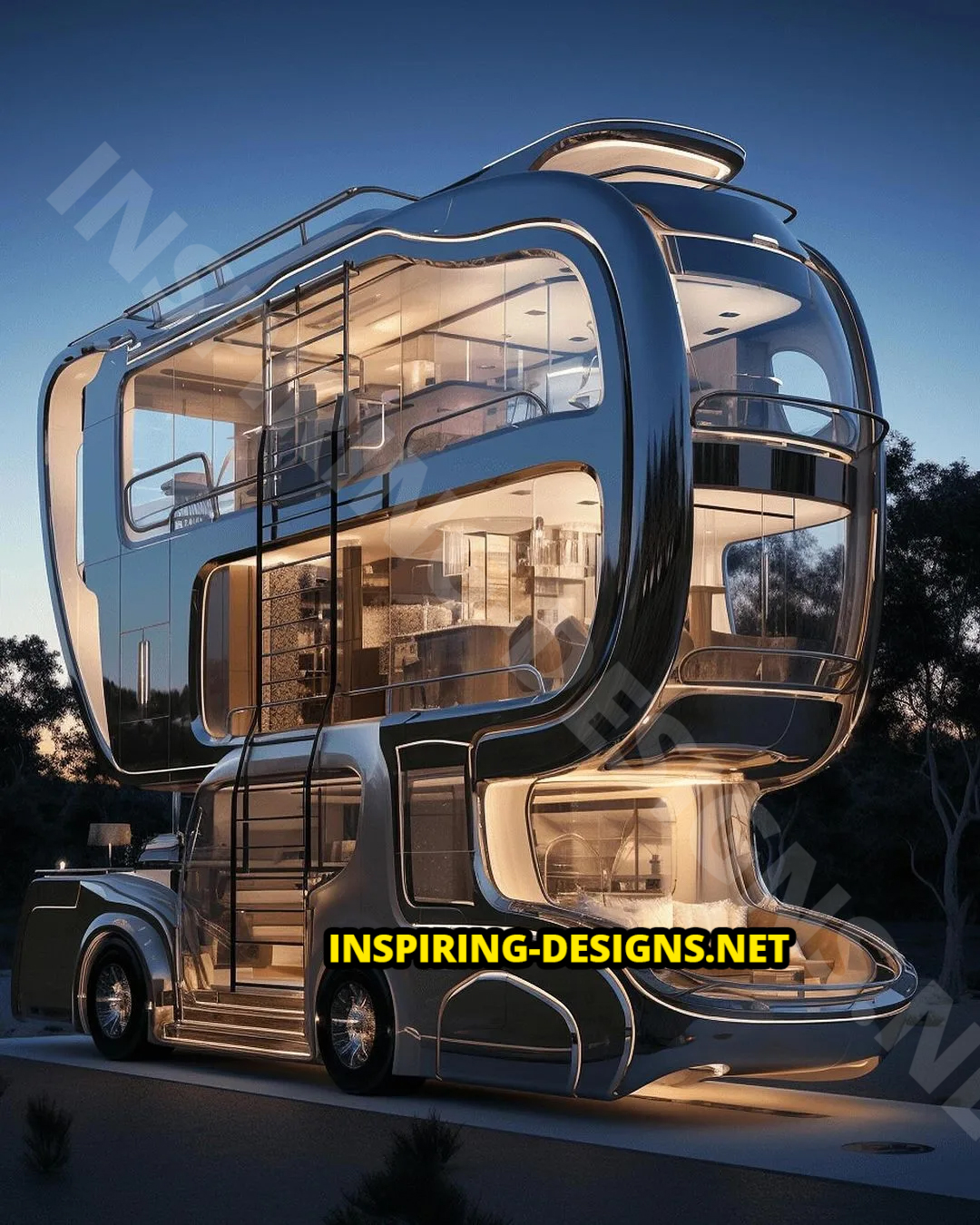 Semi-Truck RV Balconies
