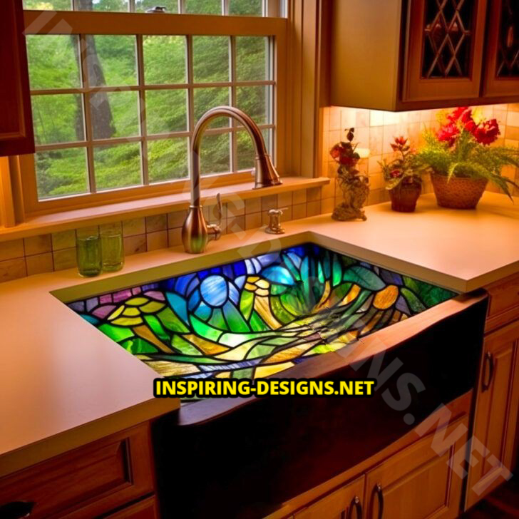 Stained Glass Sinks
