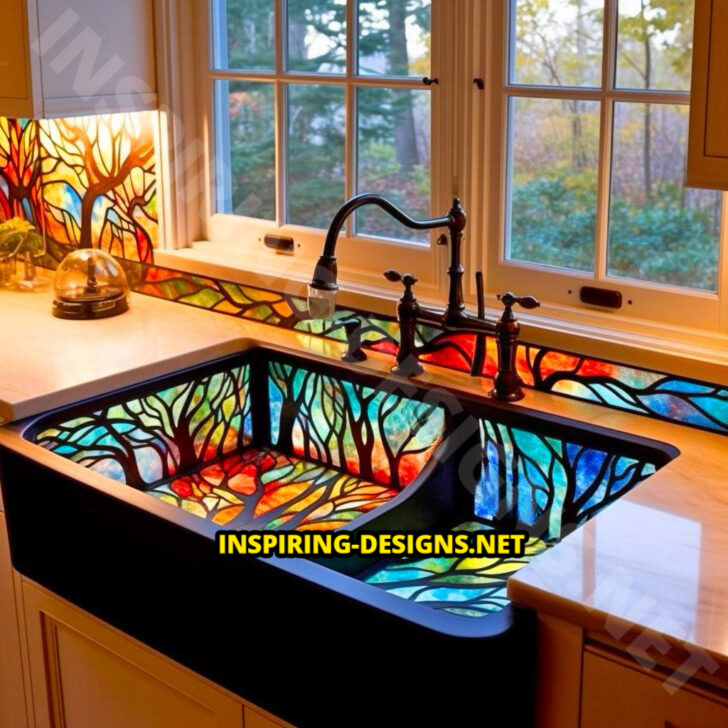 Stained Glass Sinks