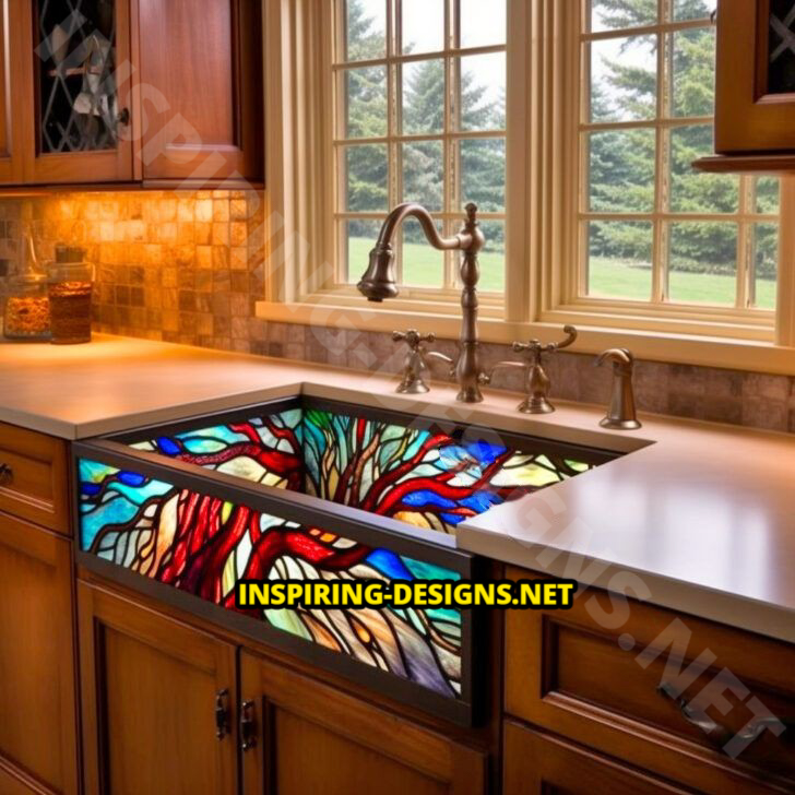 Stained Glass Sinks