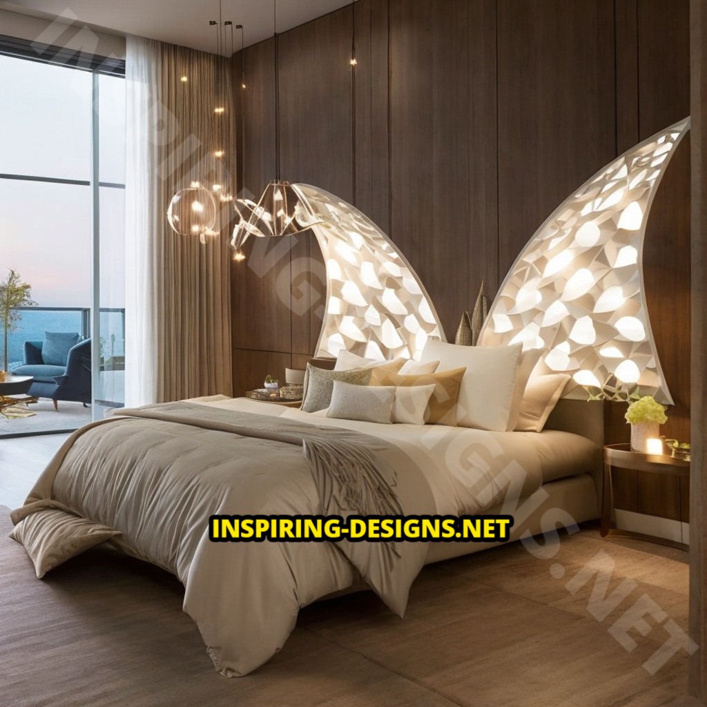 butterfly-inspired beds