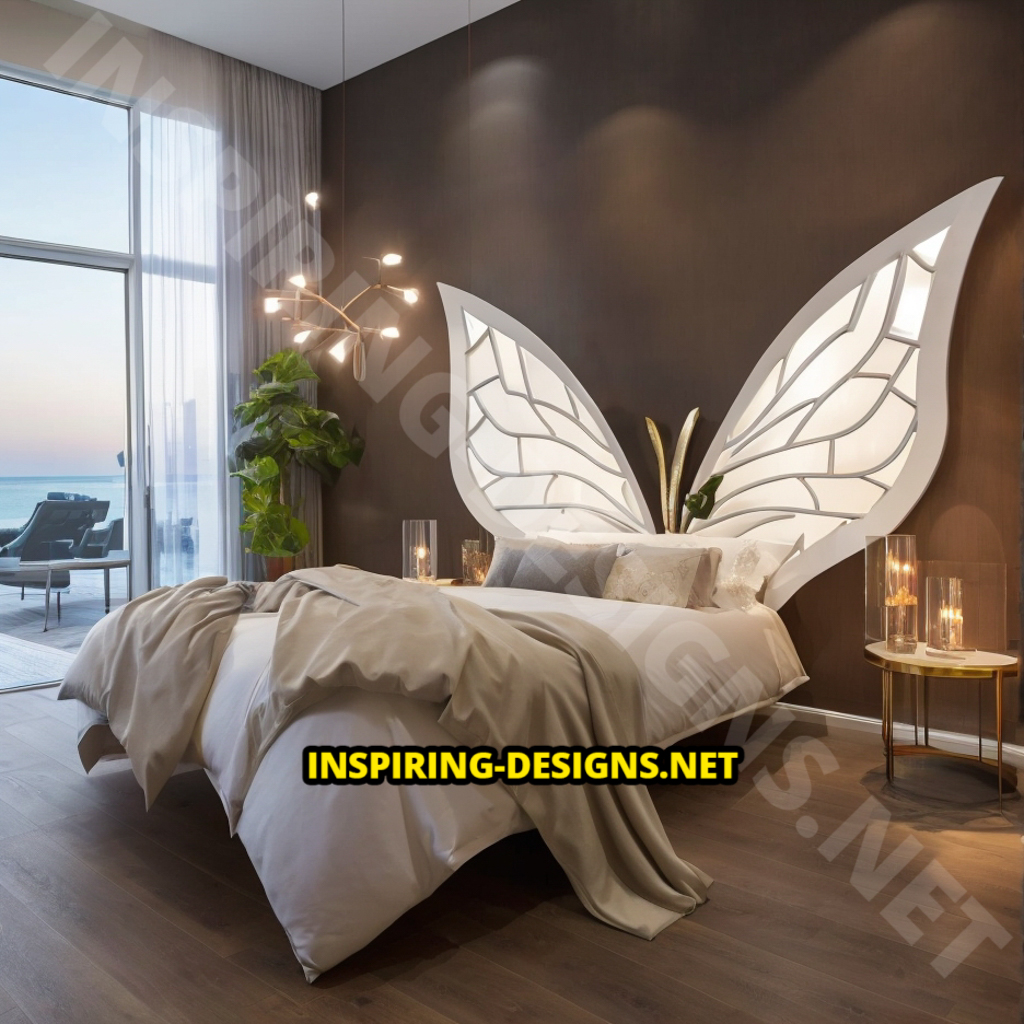 butterfly-inspired beds