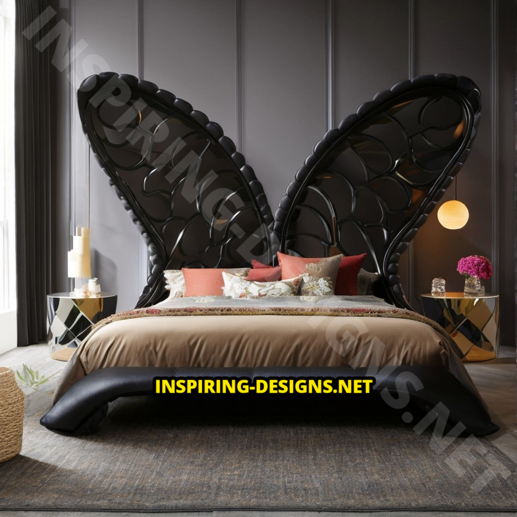 butterfly-inspired beds