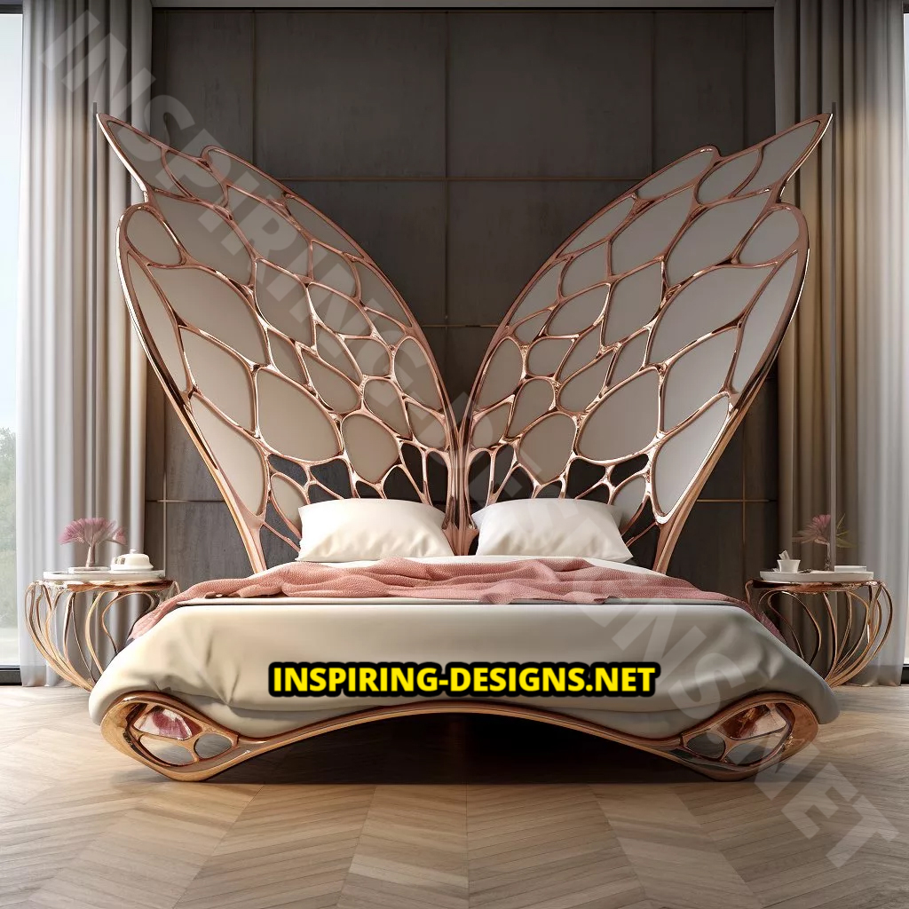butterfly-inspired beds
