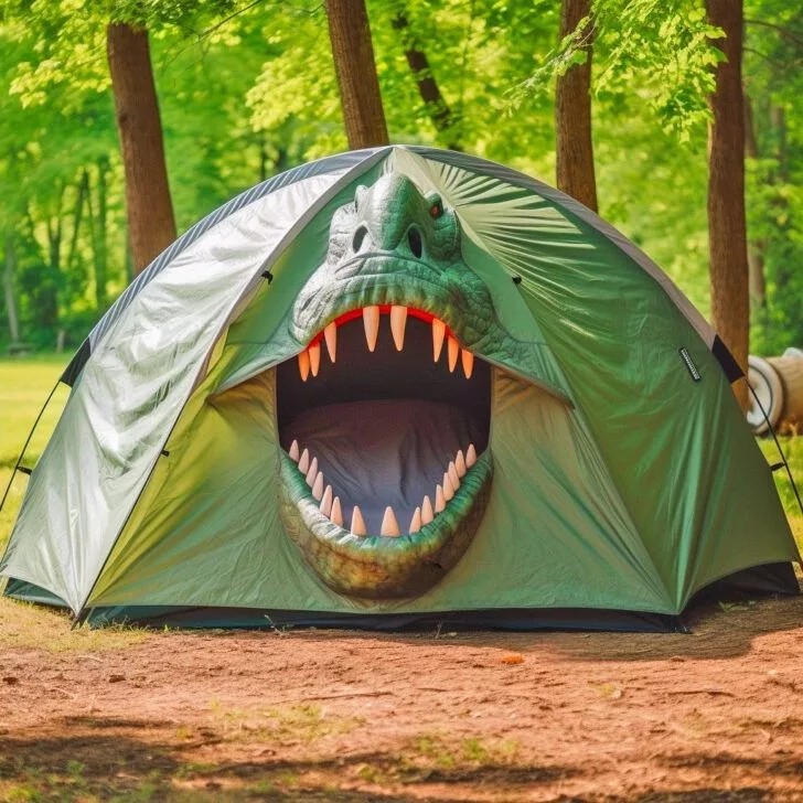 3D Dinosaur Tents