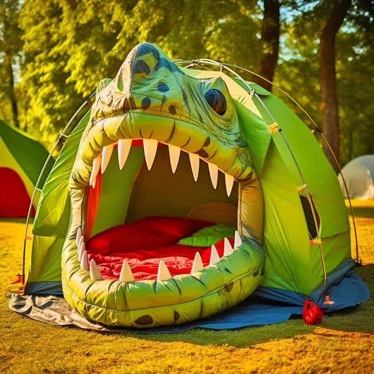 3D Dinosaur Tents
