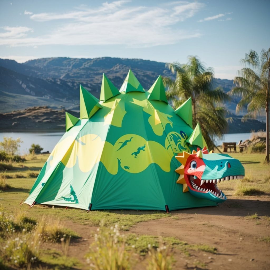 3D Dinosaur Tents