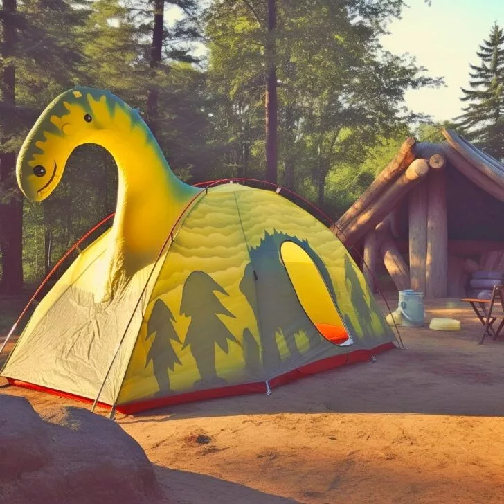 3D Dinosaur Tents