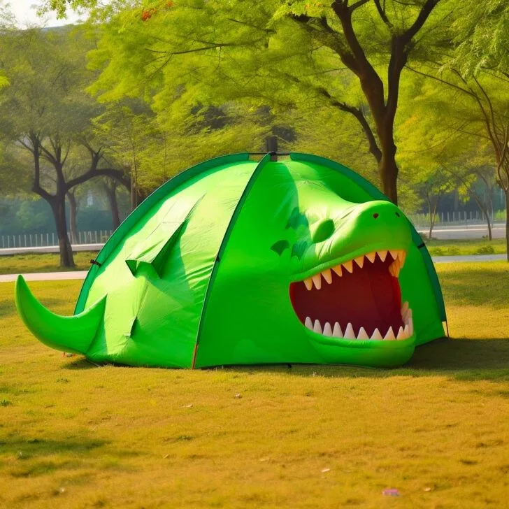 3D Dinosaur Tents