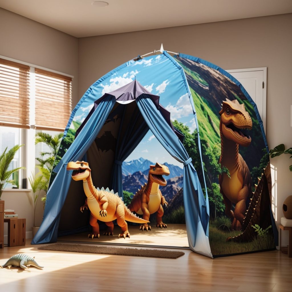 3D Dinosaur Tents