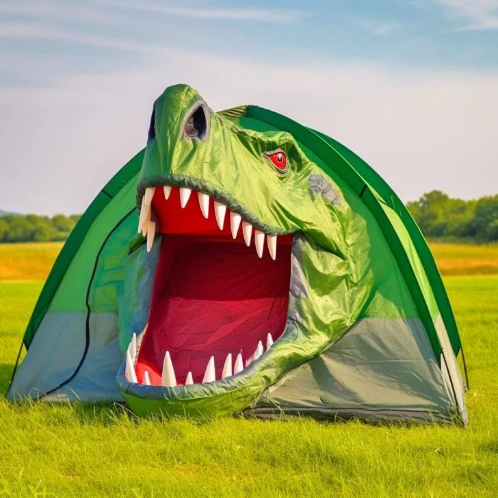 3D Dinosaur Tents