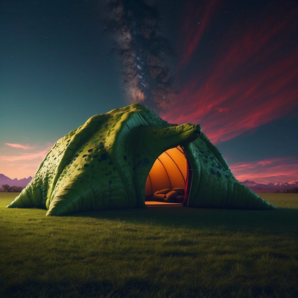 3D Dinosaur Tents