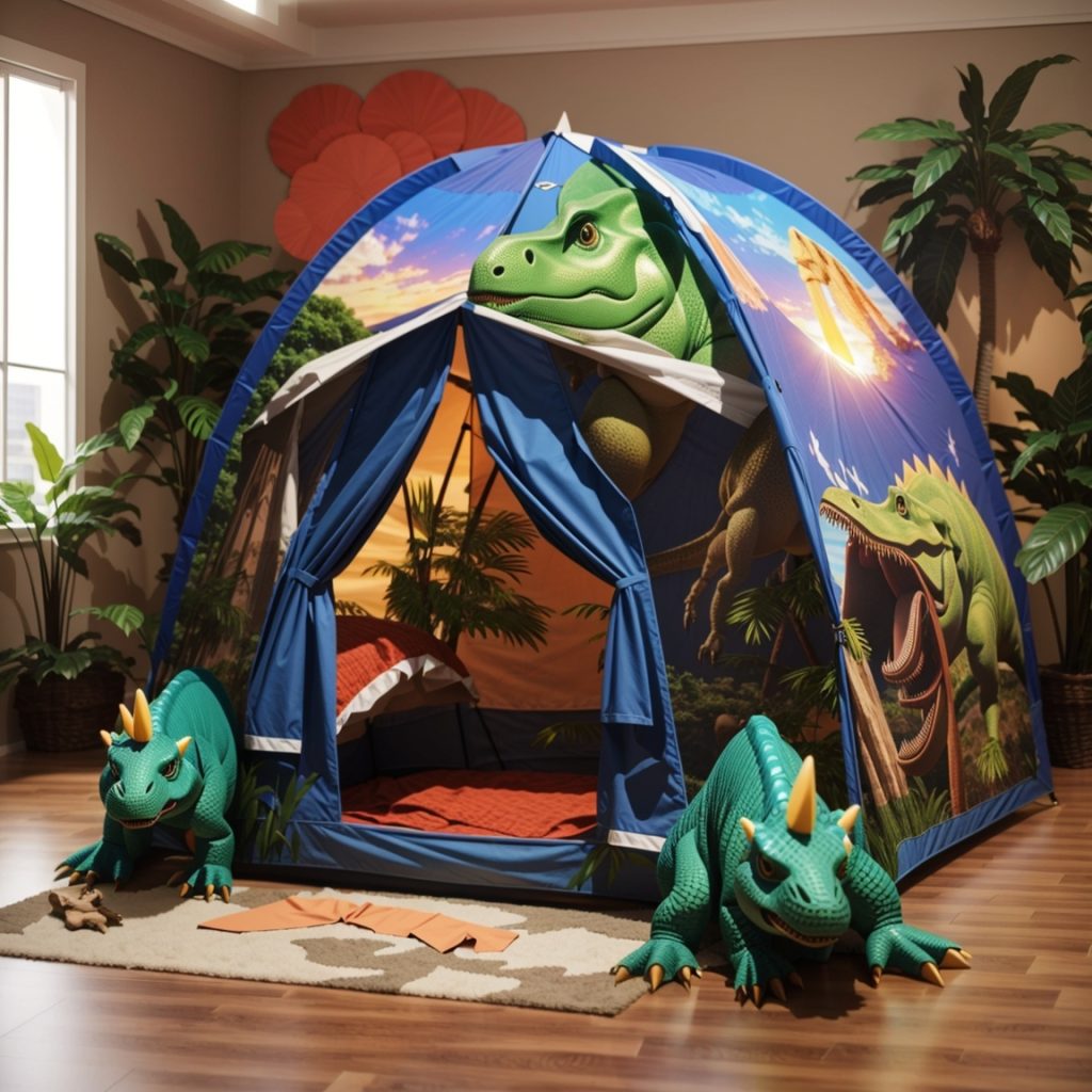 3D Dinosaur Tents