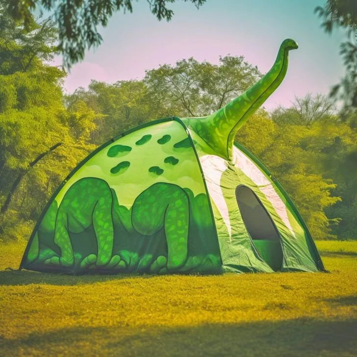 3D Dinosaur Tents