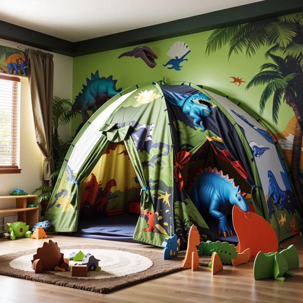 3D Dinosaur Tents