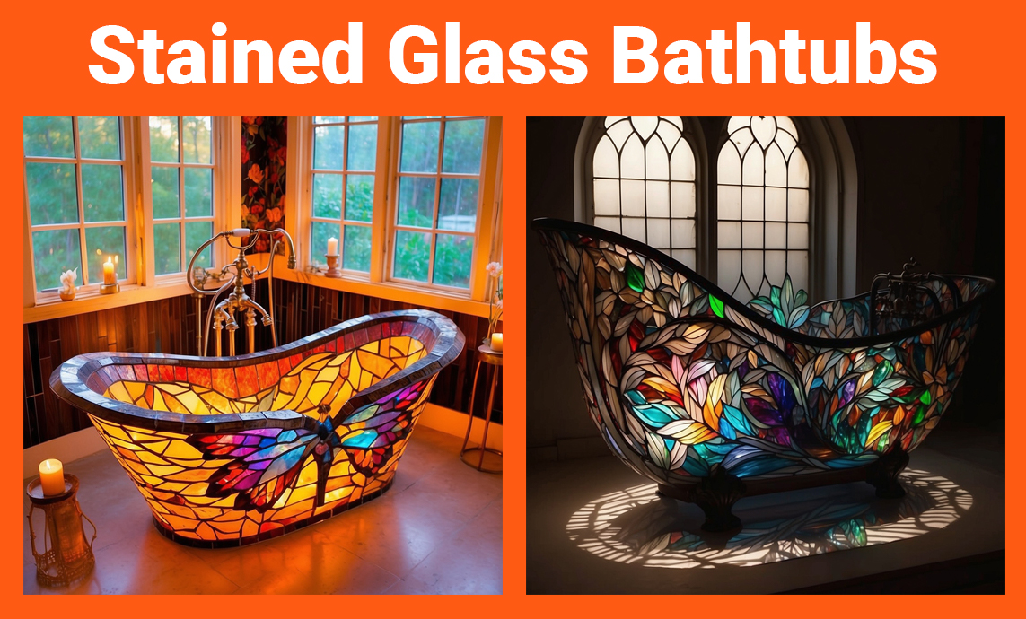 Stained Glass Bathtubs