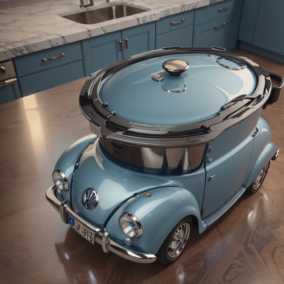 Volkswagen atlas Shaped Slow Cookers