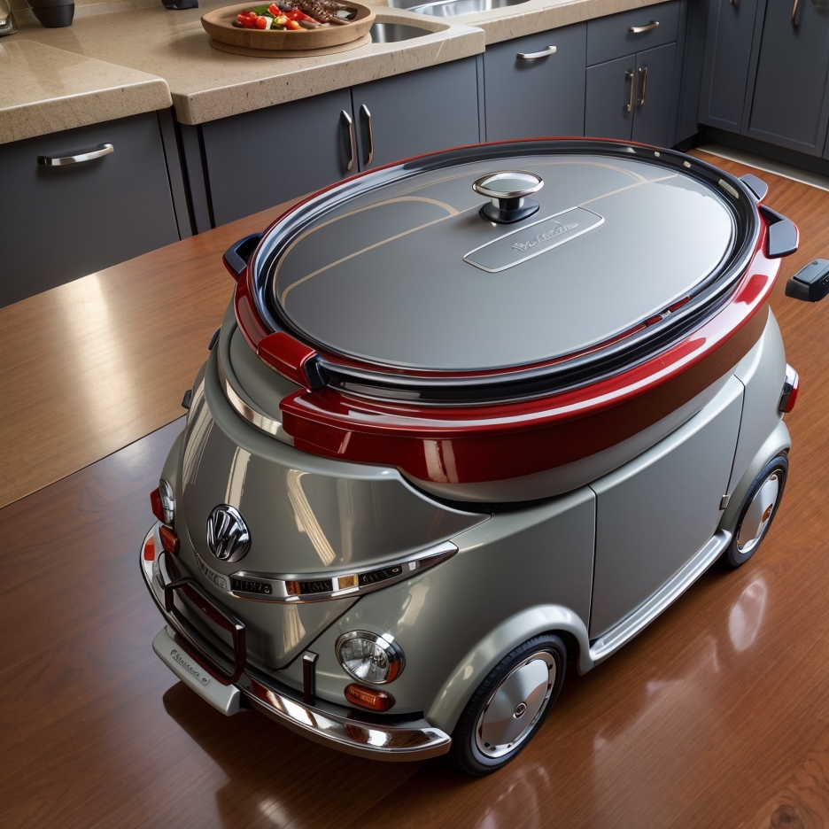 Volkswagen atlas Shaped Slow Cookers