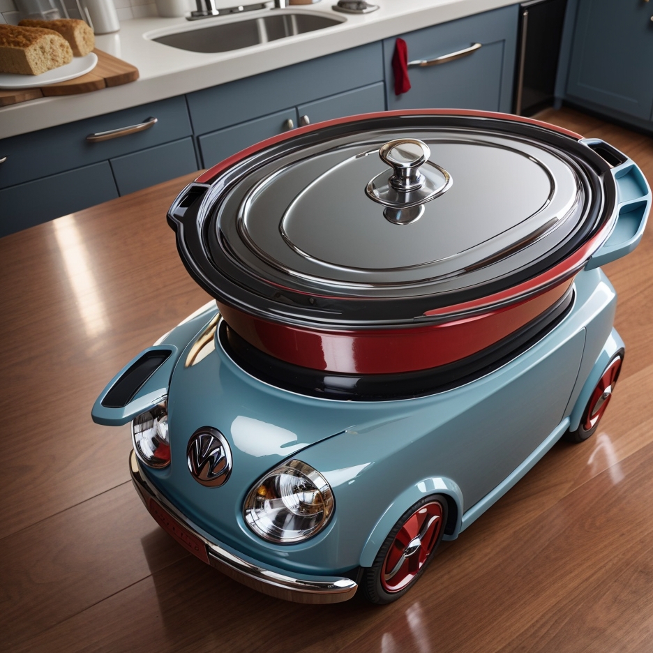 Volkswagen atlas Shaped Slow Cookers
