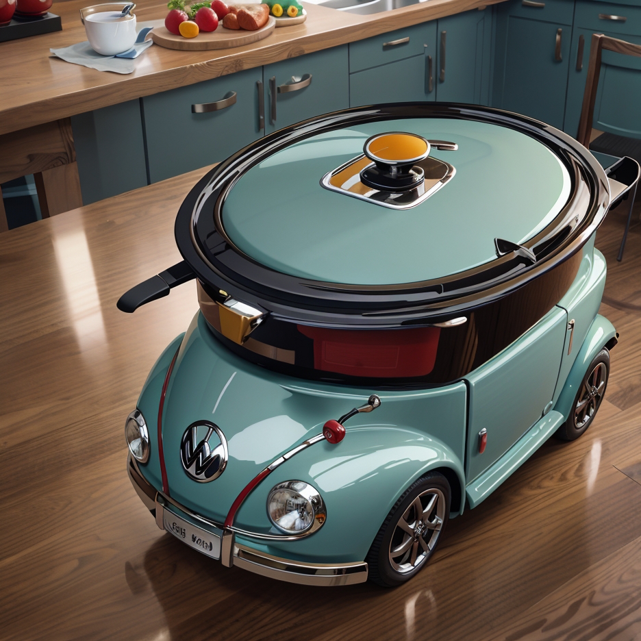 Volkswagen atlas Shaped Slow Cookers