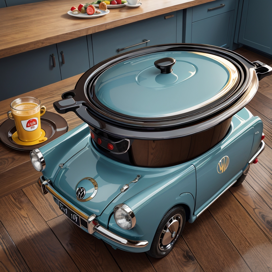 Volkswagen atlas Shaped Slow Cookers
