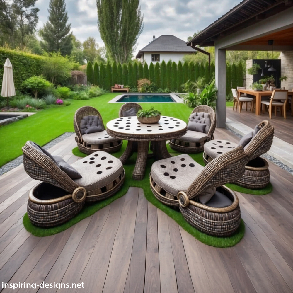 Croc Shaped Patio Sets