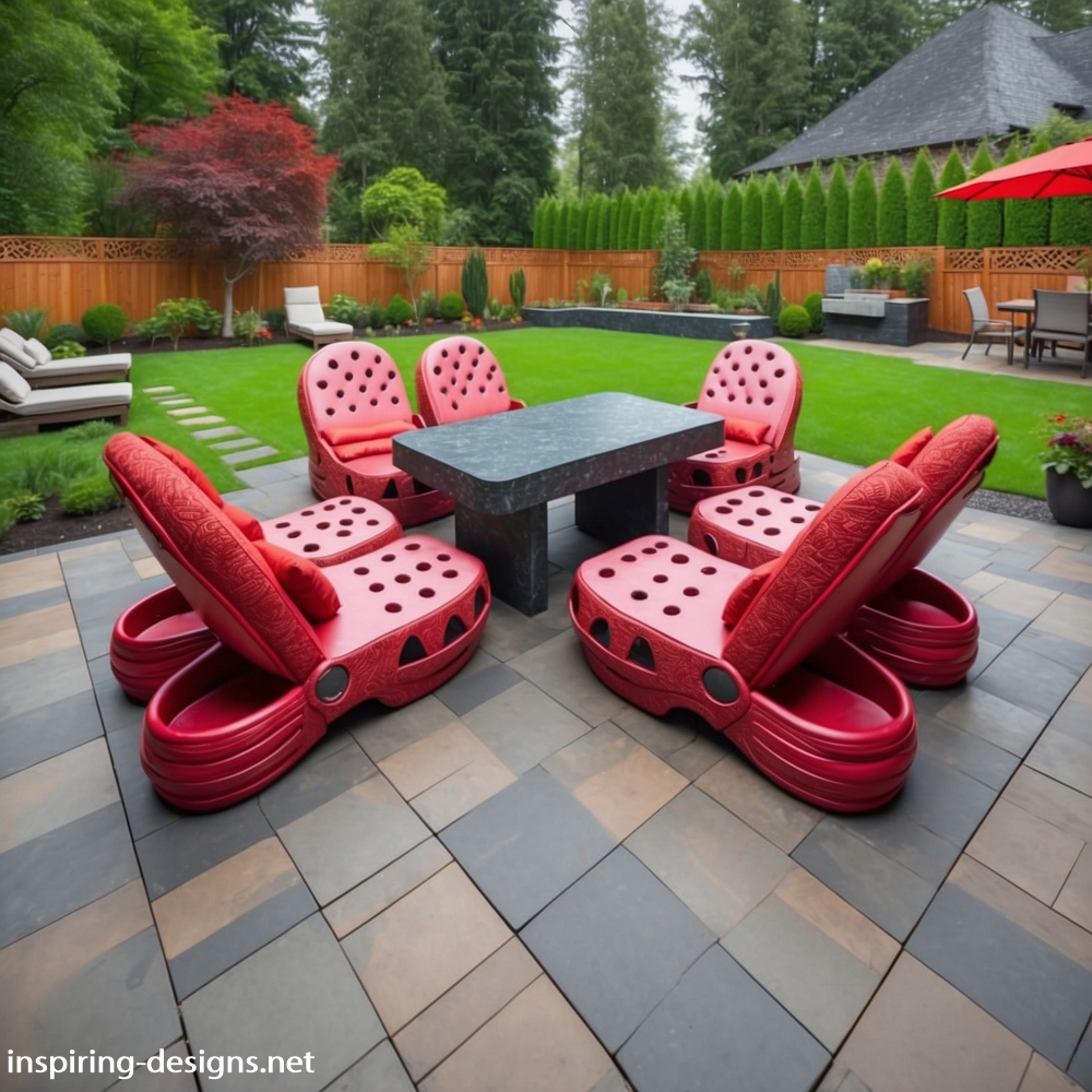 Croc Shaped Patio Sets