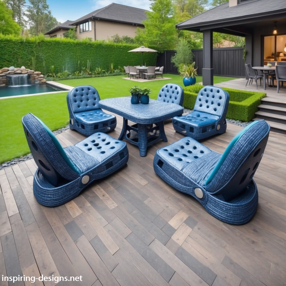 Croc Shaped Patio Sets