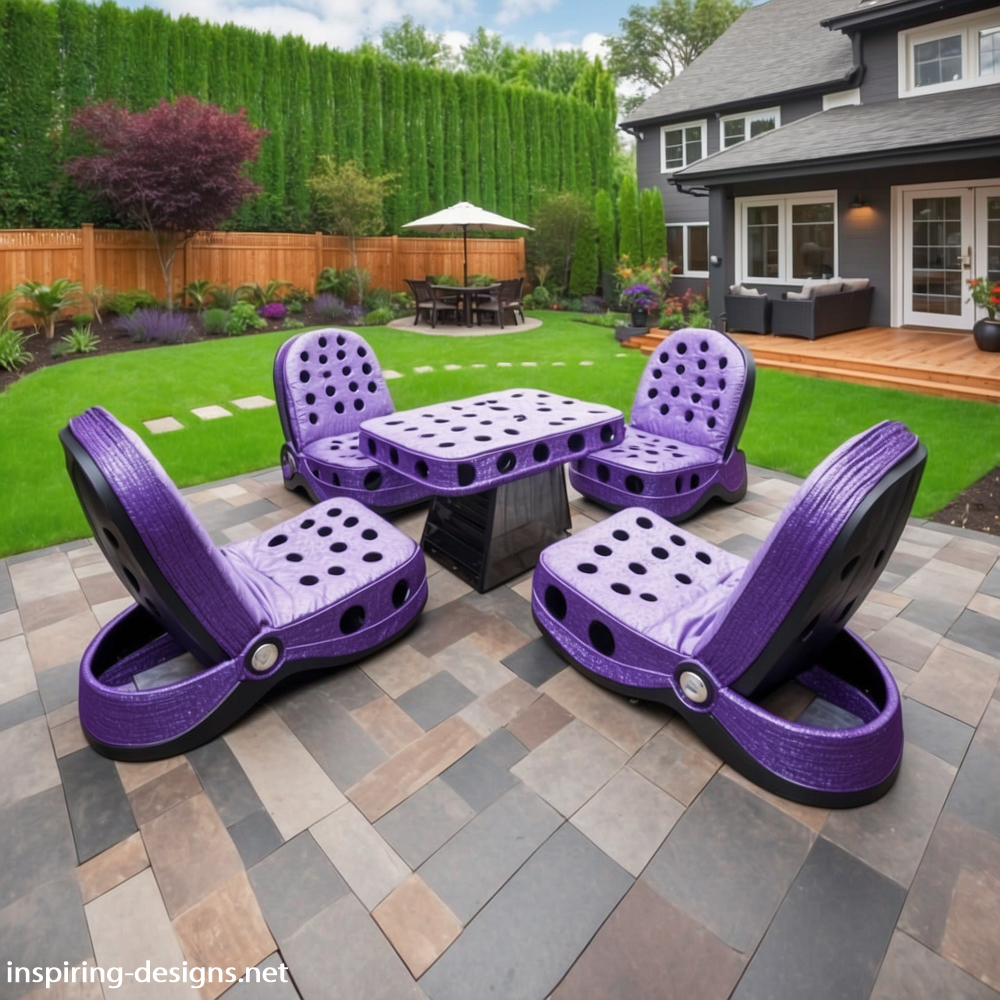 Croc Shaped Patio Sets