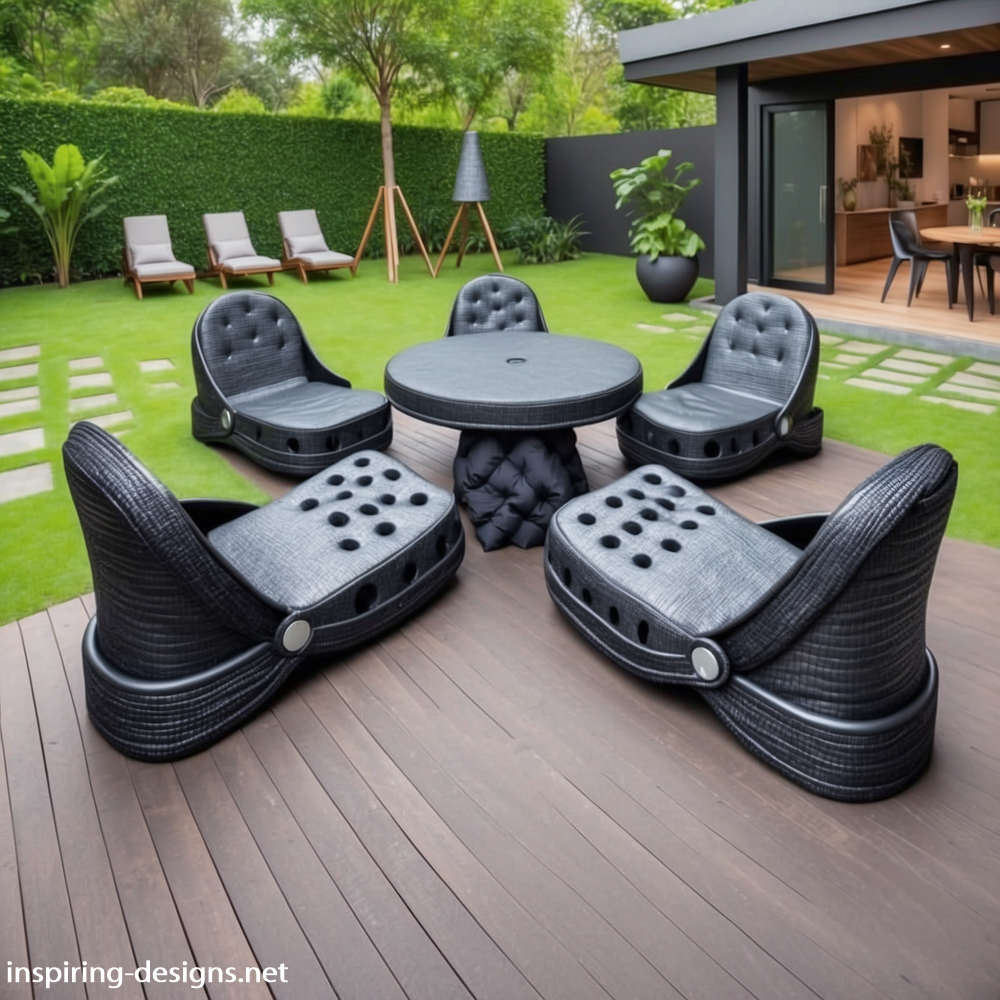Croc Shaped Patio Sets