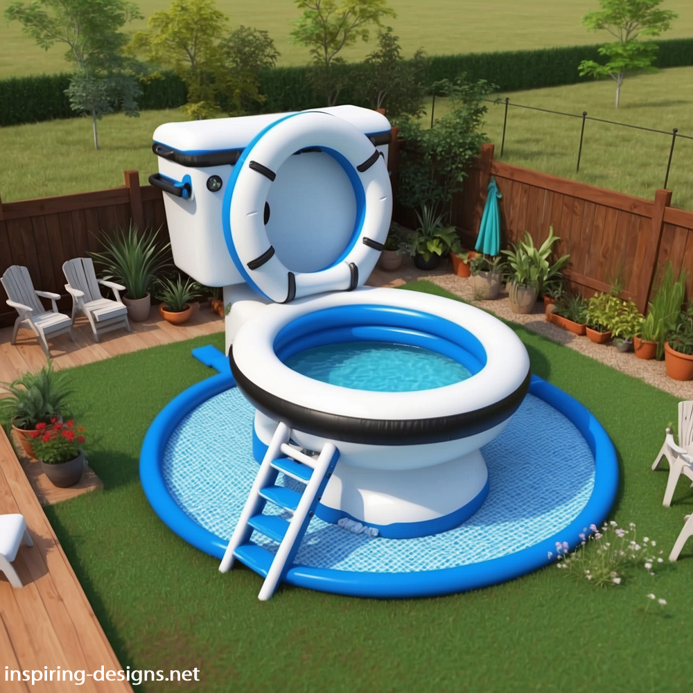 Inflatable Toilet Pools
