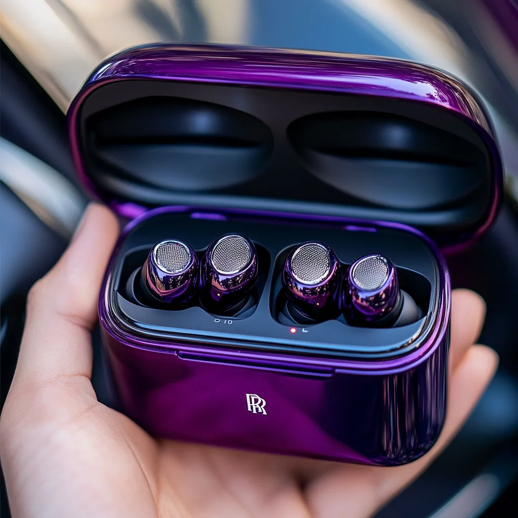 Car-Inspired Wireless Earbuds