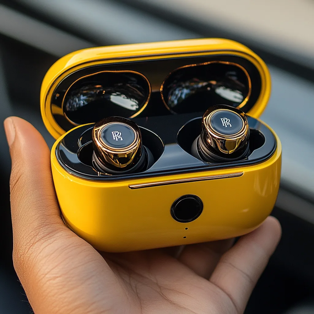 Car-Inspired Wireless Earbuds