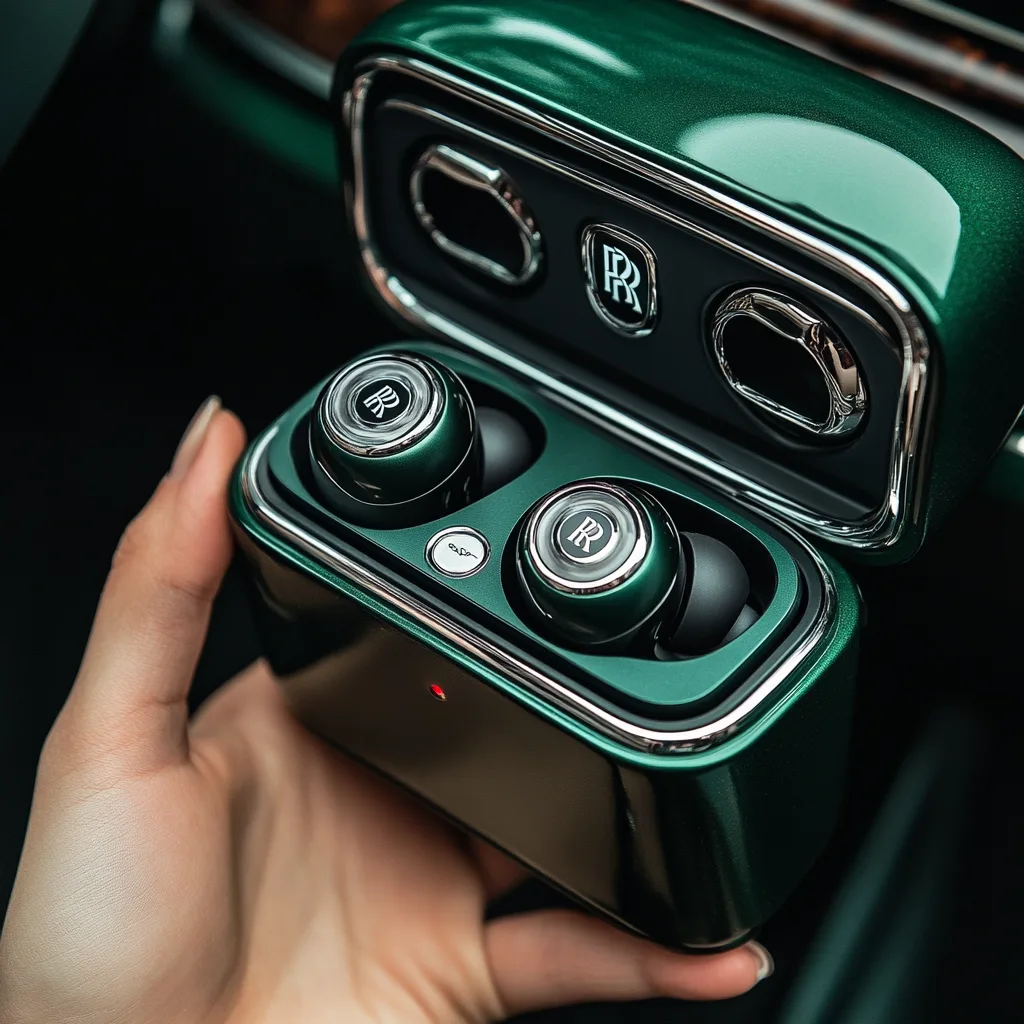 Car-Inspired Wireless Earbuds