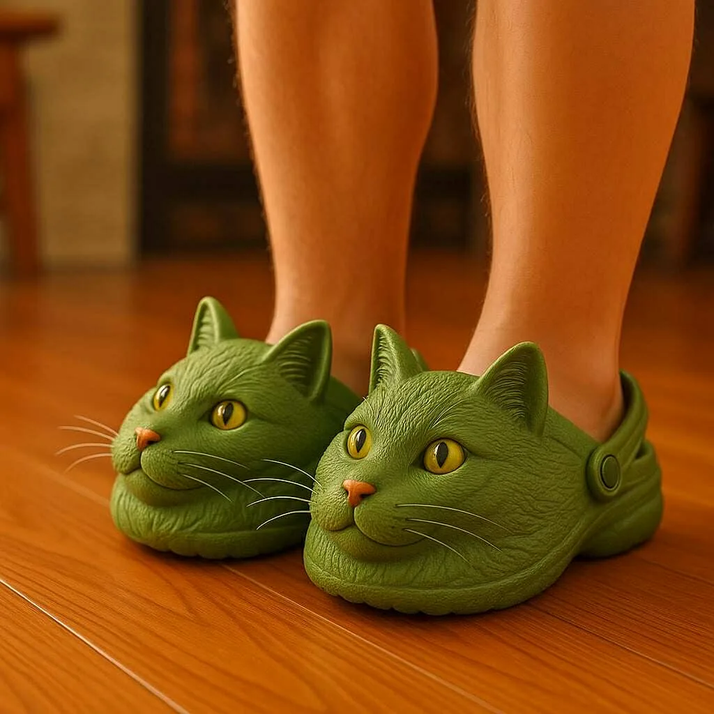 Cat-Shaped Clogs
