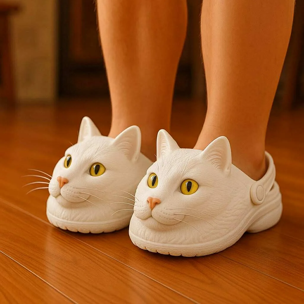 Cat-Shaped Clogs