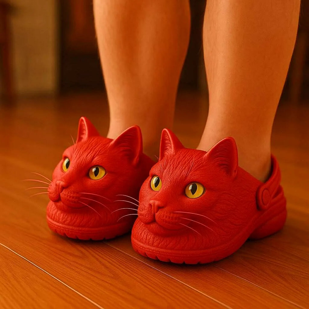 Cat-Shaped Clogs
