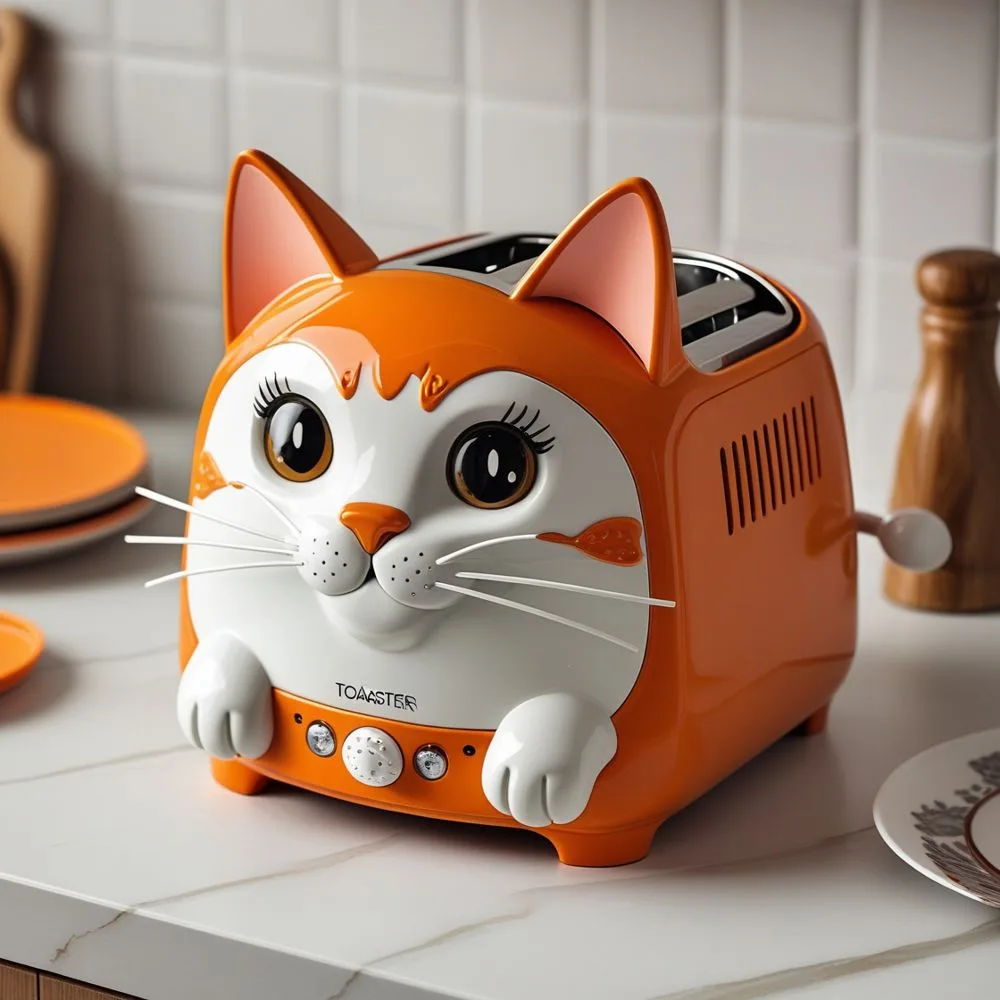 Cat Shaped Toasters