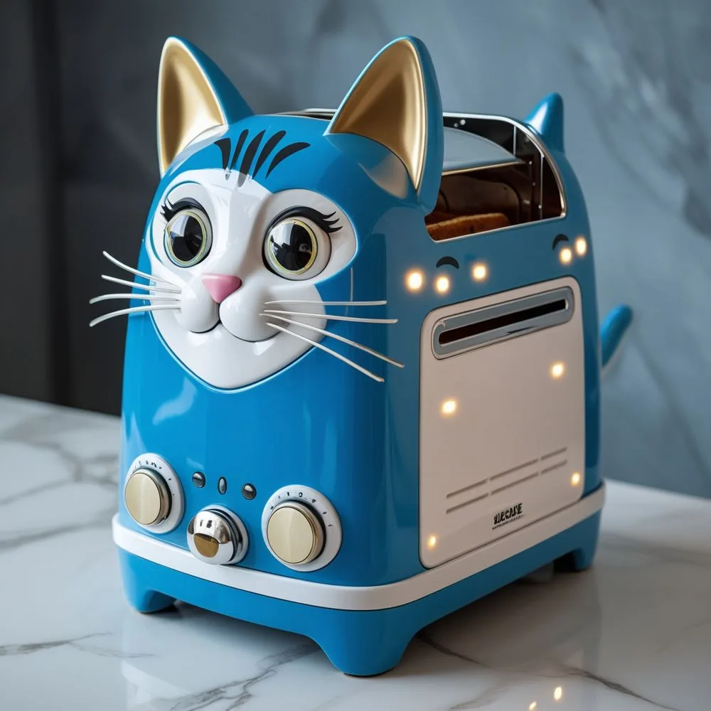 Cat Shaped Toasters