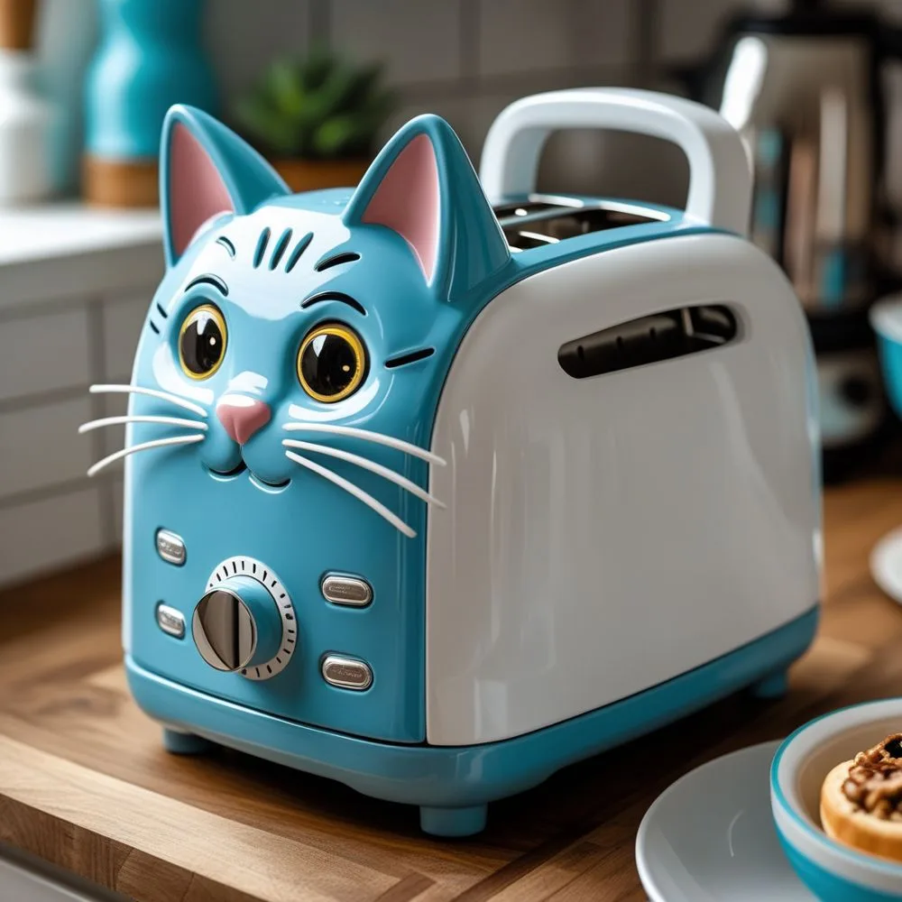 Cat Shaped Toasters