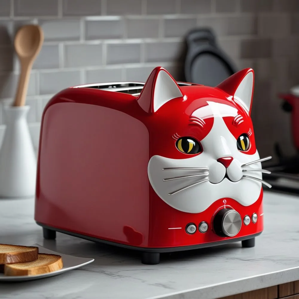 Cat Shaped Toasters