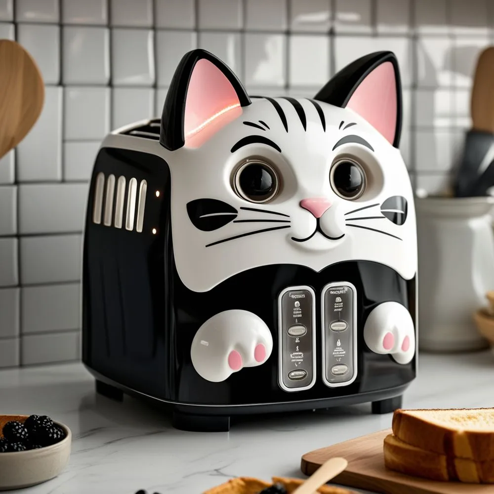 Cat Shaped Toasters