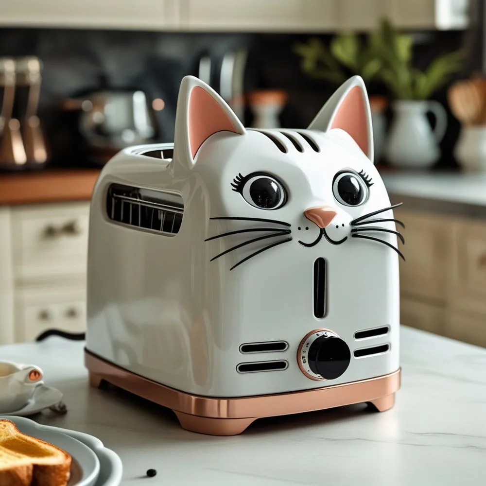 Cat Shaped Toasters