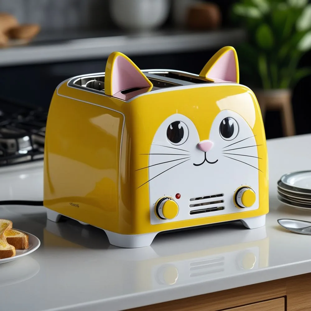 Cat Shaped Toasters