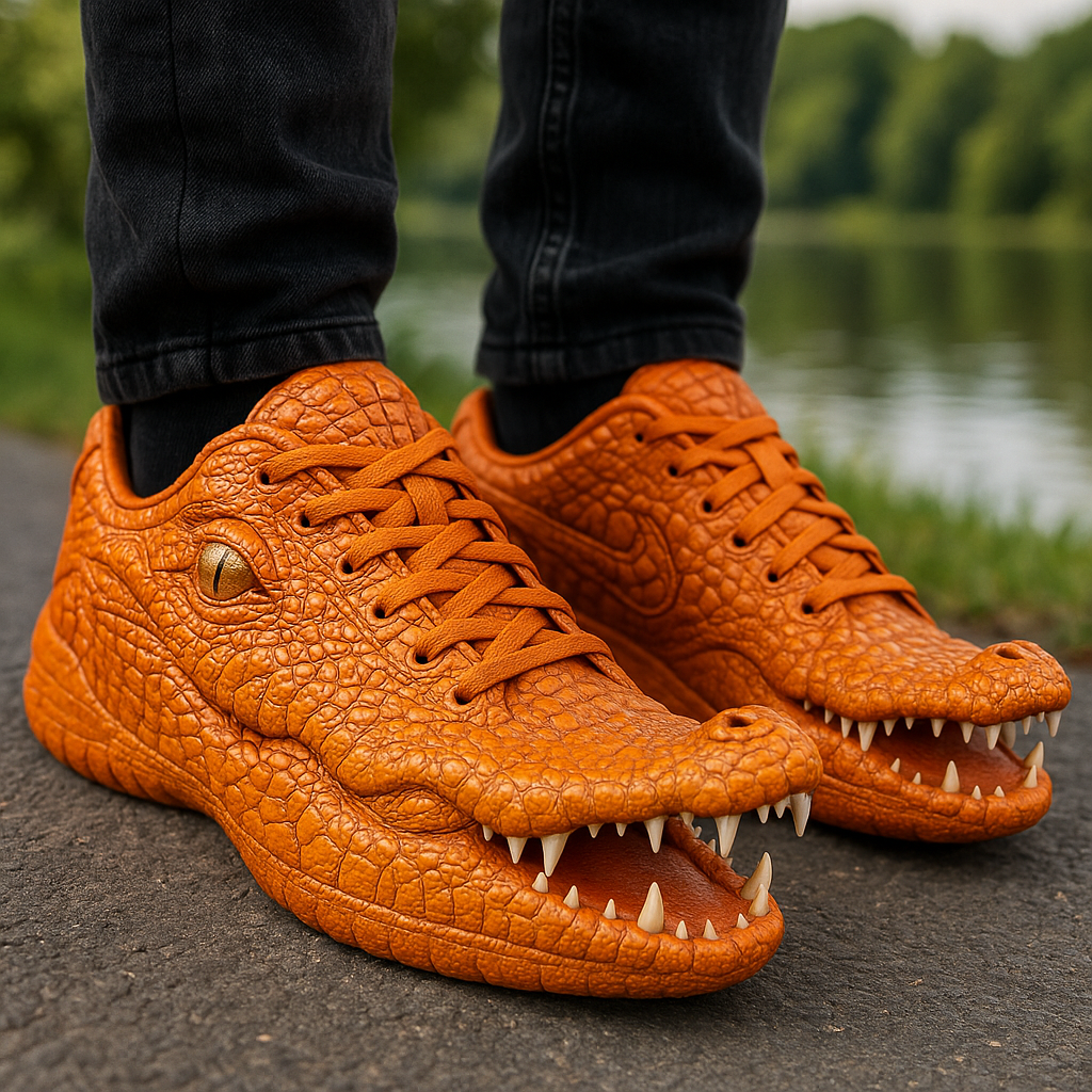 Crocodile Shaped Sneaker